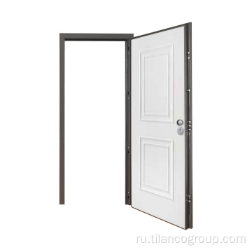 Входная дверь безопасности стеклянной панели волоконной панели
